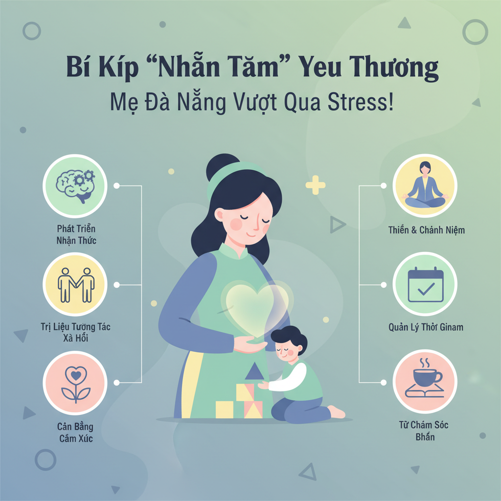 Bí Kíp 'Nhẫn Tâm' Yêu Thương: Mẹ Đà Nẵng Vượt Qua Stress!