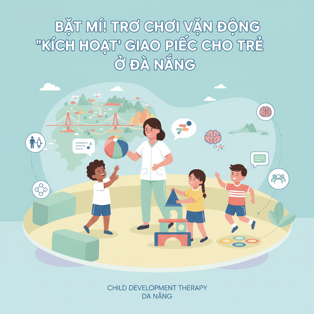 Bật Mí! Trò Chơi Vận Động 'Kích Hoạt' Giao Tiếp Cho Trẻ Ở Đà Nẵng