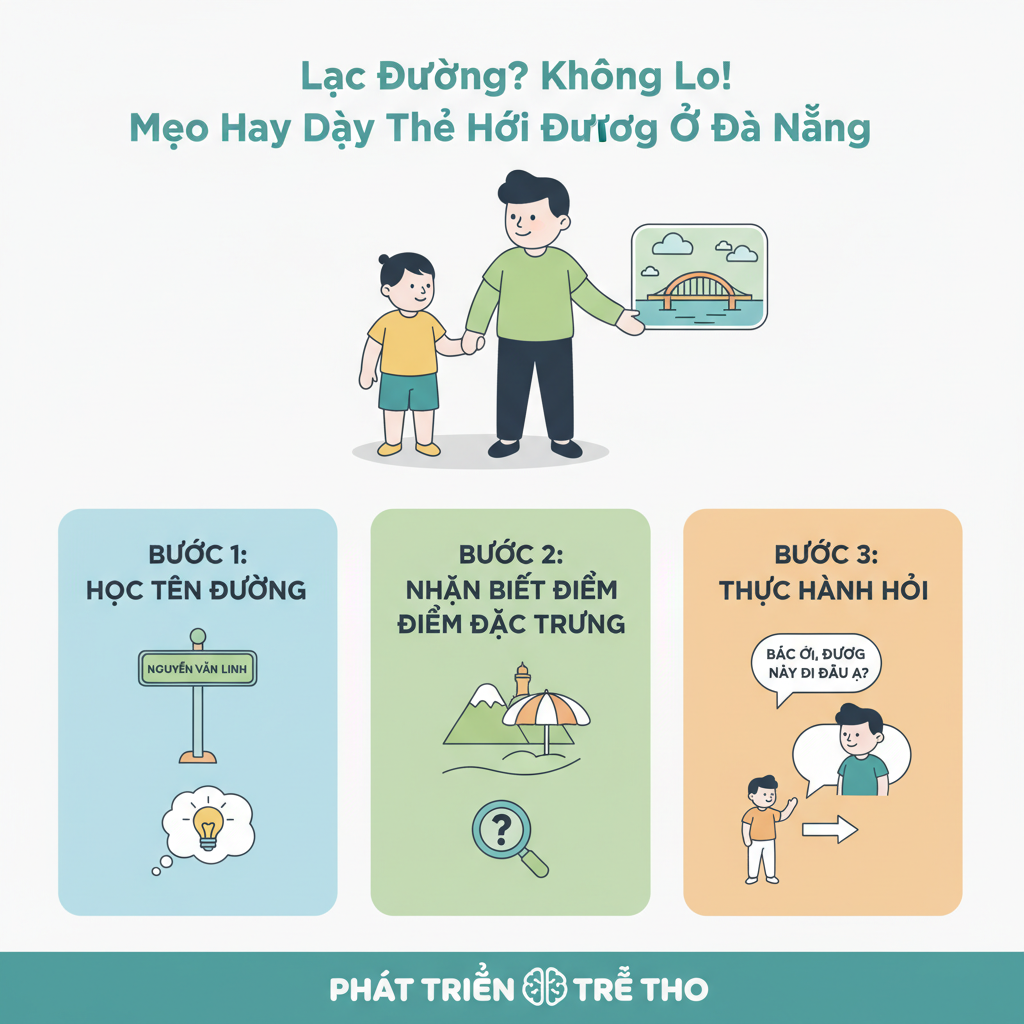Lạc Đường? Không Lo! Mẹo Hay Dạy Trẻ Hỏi Đường Ở Đà Nẵng