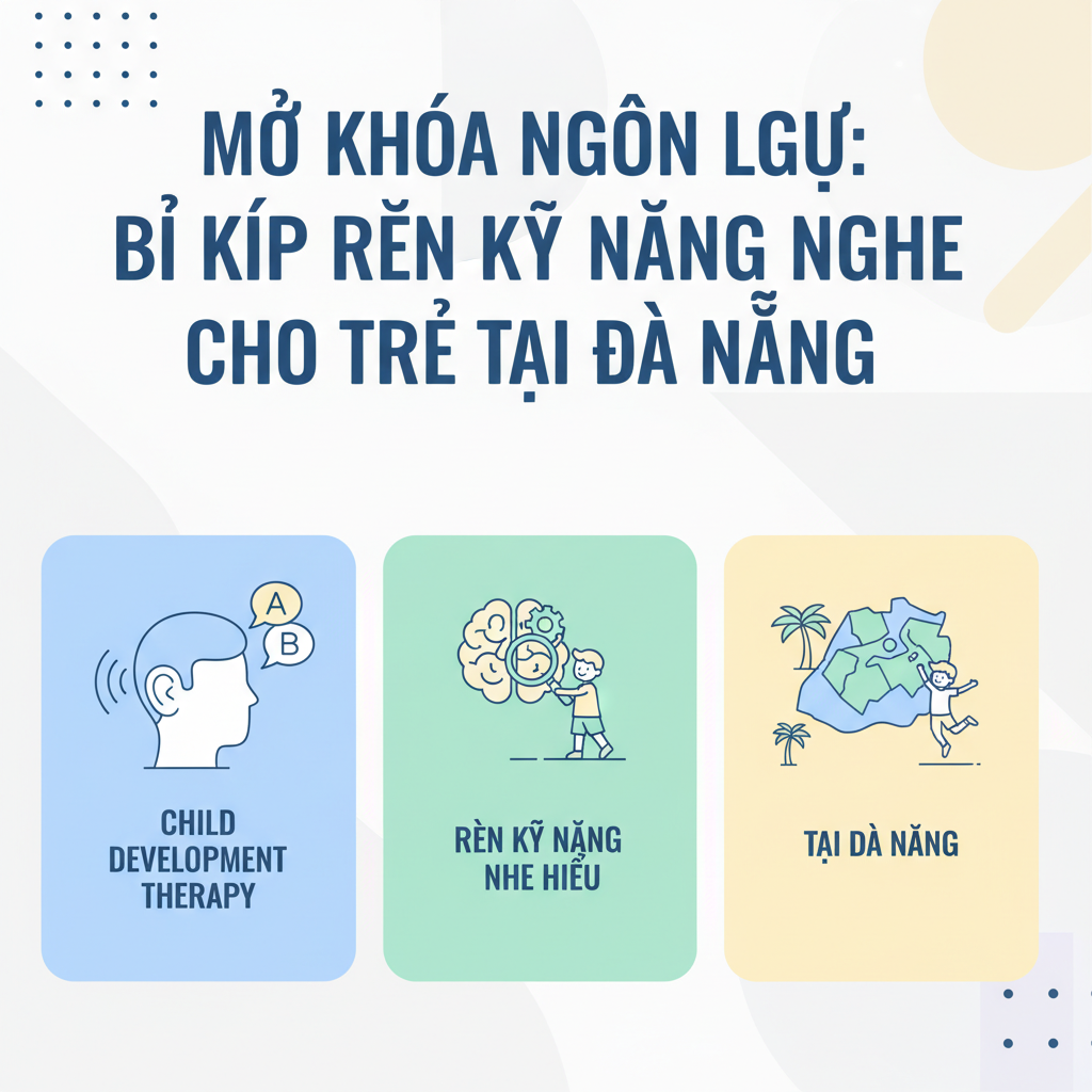 Mở Khóa Ngôn Ngữ: Bí Kíp Rèn Kỹ Năng Nghe Cho Trẻ Tại Đà Nẵng