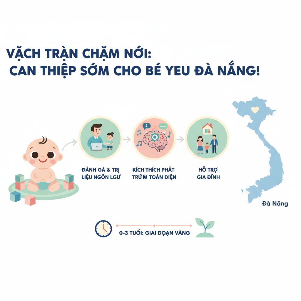 “Vạch Trần” Chậm Nói: Can Thiệp Sớm Cho Bé Yêu Đà Nẵng!